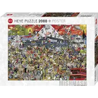 Heye Puzzle sur l'histoire de la musique britannique 2000 Teile