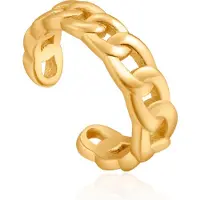 Ania Haie Boucles d'oreilles Chain Reaction, (Argent 925)