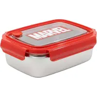 Marvel Boîte à lunch en acier inoxydable Marvel Avengers, Lunch box, Rouge