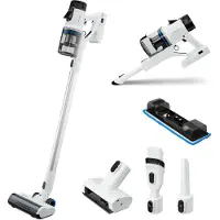 Medion Aspirateur Sans Fil Medion P350 350W - Design Élégant Noir et Blanc