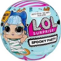 Mga L.O.L. Surprise Fête d'Halloween - Fantôme étincelant, figurine, pour femmes, à partir de 4 ans, pour garçons et filles, multicolore