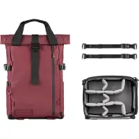 WANDRD PRVKE Photo Bundle Sac à dos V4 - Rhone Burgundy - 21L