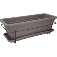 Artevasi Pot de Plante Artevasi Venezia Taupe 50 x 19,5 x 16,3 cm