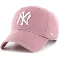 47 Brand Hommes, Casquette, Strapback Enfants Cap CLEAN UP New York Yankees, Pink, Rose