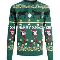 Jack & Jones Jorhoho Knit Sweatshirt Vert 14 Years Garçon
