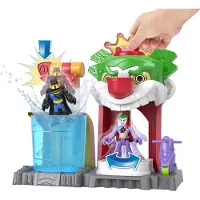 Fisher-Price Imaginext Amis Dc Super Joker's Laugh House Figurine à changement de couleur Transparent Transparent One Size