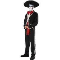 MOM Mexican Adult Costume Noir XL Enfants