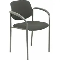 Piqueras Y Crespo Villalgordo Bali Office Fixed Chair Noir