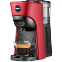 Lavazza Machine à café à capsules manuelle automatique LM 840 Tiny Eco 0,6 L Rouge