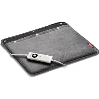 Imetec Chauffe-pieds IntellisenseFeet, Technologie Intellisense, Tissu doux, 5 températures, Ressort