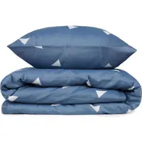 L'essentiel Maison , Begonvilla- EPJ6425, bleu,blanc, couettes, 65% coton / 35% polyester