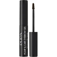 PUPA Milano Gel Sourcils Coloré Plump & Care Avec Traitement Fortifiant 002 - Marron