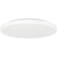 Eglo Éclairage de plafond de salle de bain Rovito rond - blanc - Ø 30cm