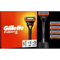 Gillette Rasoir Fusion + 5 têtes