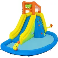 Bestway Parc Aquatique Gonflable 435x286x267cm - Amusement pour Enfants et Jardin 53478
