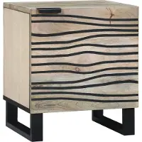 vidaXL Tables de chevet Naturel 40 x 33 x 46 cm