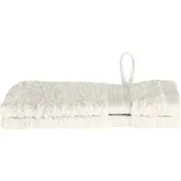 vidaXL Gants de Toilette SOLUND Crème Coton
