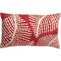 Vivaraise HOUSSE DE COUSSIN BRODE FLORA PAPAYE