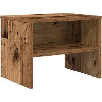 vidaXL Cabinet de chevet Bois ancien 40 x 40 x 30 cm Bois d'ingénierie