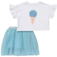 Miss Set 'Eis' blanc
