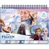 Creative Craft Group Livre d'autocollants et de chiffres Frozen