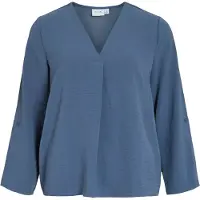 Vila Chemisier 'VIJosa' bleu-gris