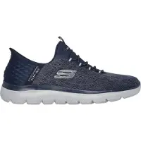 SKECHERS Slip on 'KEY PACE' bleu
