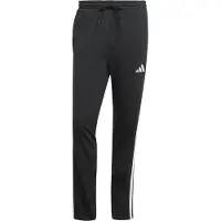 Adidas Essentials 3 Stripes Single Jersey Joggers Noir L / Regular Homme