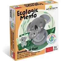 Adventerra Games Ecologic Memory : Animaux en danger (Jeu d'enfant)