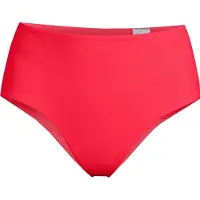 Casall Femmes, Bikini, Bikini-Hipster-Badehose mit hoher Taille, Rouge, (40)