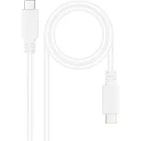 Nanocable Câble USB-C 10.01.2301-L150-W blanc 1,5 m