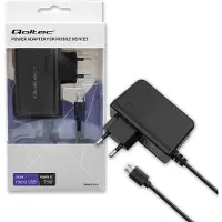 Qoltec 51022 chargeur pour appareils mobiles Téléphone portable, Smartphone, Tablette Noir AC, DC Intérieur