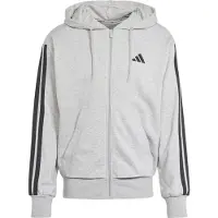 Adidas Terry Homme - Sweats à capuche, Gris - Taille L - Jersey de coton