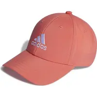 Adidas Unisexe, Casquette, BBallcap LT Emb Casquette de baseball, Orange, Rouge, Blanc
