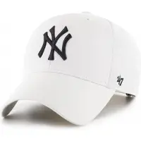 47 Brand Hommes, Casquette, MLB New York Yankees, Blanc, (Taille unique)