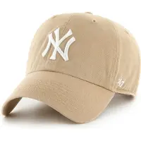 47 Brand Casquette MLB New York Yankees Clean Up - Beige, Beige