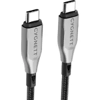 Cygnett CY4676PCTYC câble USB USB 2.0 2 m USB C Noir, Argent
