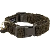 Kentucky Teddy Fleece Dog Collar Marron 18-26 cm
