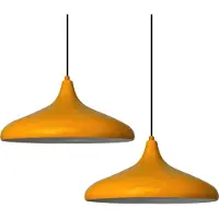 Bamyum Champion Pendelleuchte Gelb x2 Flamme (E27)