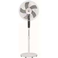 Grupo FM Ventilateur sur pied IP40DC Blanc 30 W