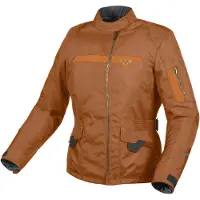 Sonstiges Veste de moto textile imperméable Macna Evora pour femme, marron, XS