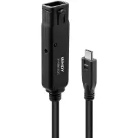 Lindy 43405 Usb Extension Cable Noir