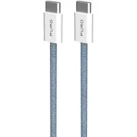 Puro PUCCCFABK415MTBLUE câble USB USB 2.0 1,5 m USB C Bleu