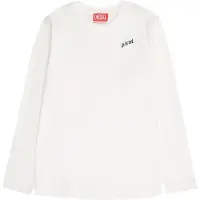 Diesel Kids J02528 Long Sleeve T-shirt Blanc 14 Years Enfants