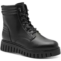 Marco Tozzi Bottes à lacets Noir