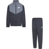 Nike 86l049 Tricot Long Sleeve Set Gris 4-5 Years Garçon