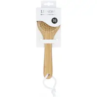 Lussoni , brosse pour le corps en bambou avec manche, 1 pièce