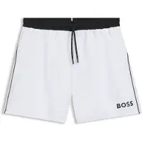 BOSS pour homme. 50514429 Maillot de bain Starfish blanc (L), Beachwear, Polyester