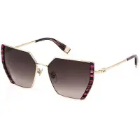 Furla Sfu786v Woman Sunglasses Marron Brown Gradient Brown / CAT3 Femme