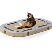 Canadian Cat Company PlayPlate | Parc à chat avec griffoir | Canadian Cat | avec aspect béton